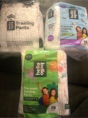 Hello Bello Premium Training Pants - NEW - 4T-5T